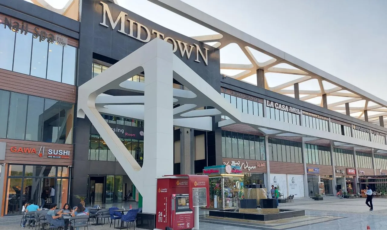 Retail in Midtown New Cairo Mall