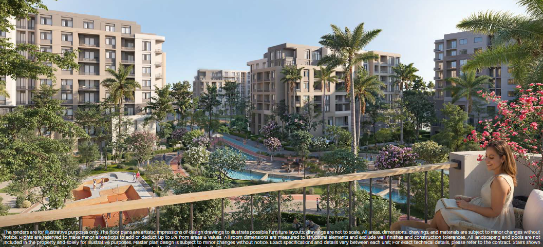 Apartment, 2 BR in Lush Valley