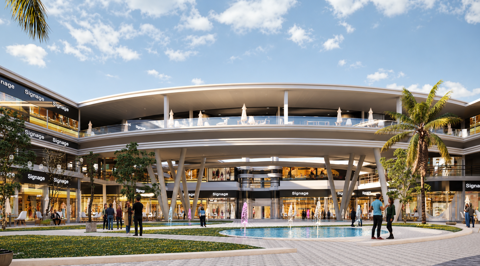 Retail in Lumia mall