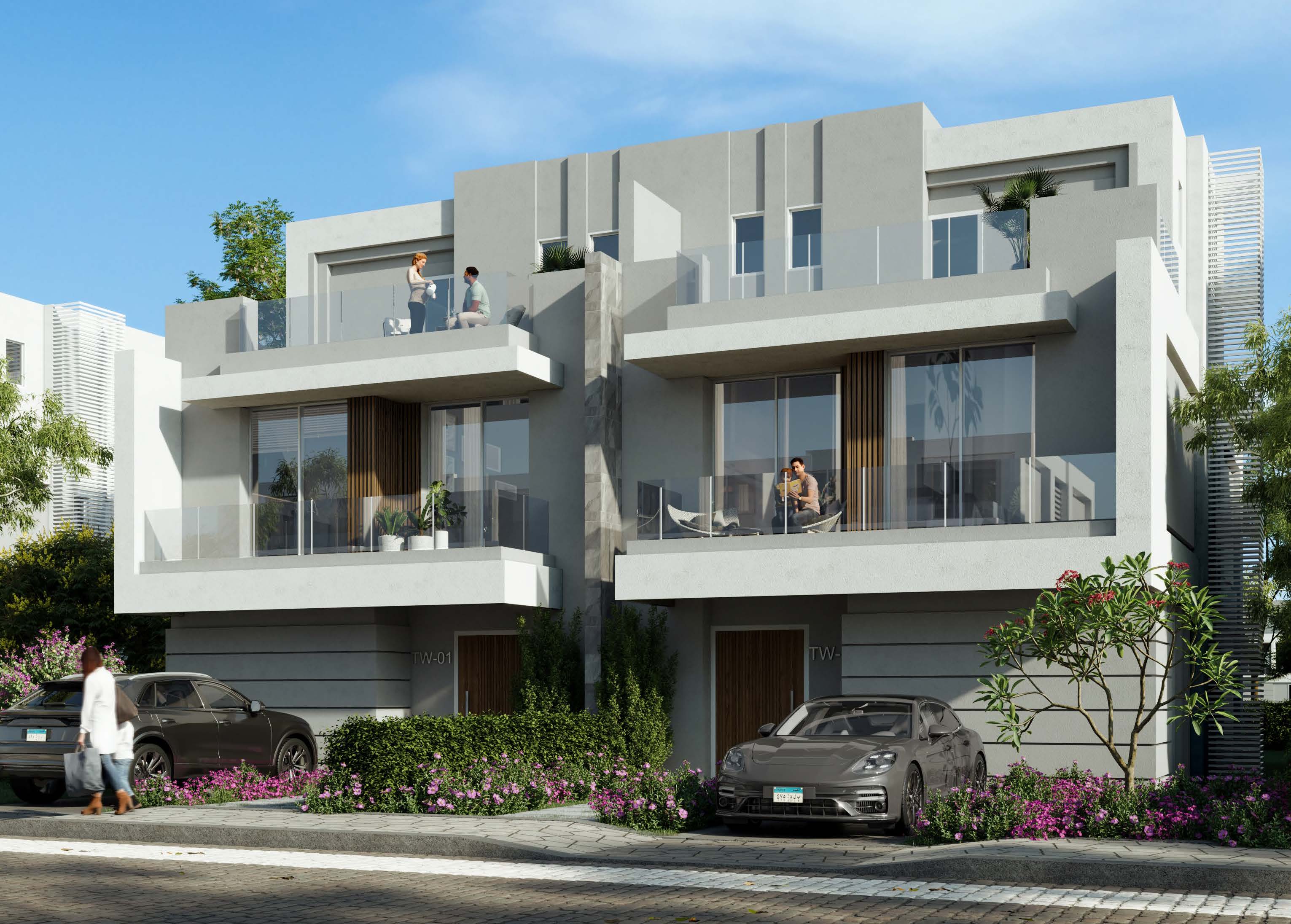 3-Bedroom Twin House