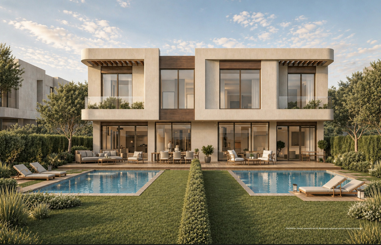 3-Bedroom Twin House