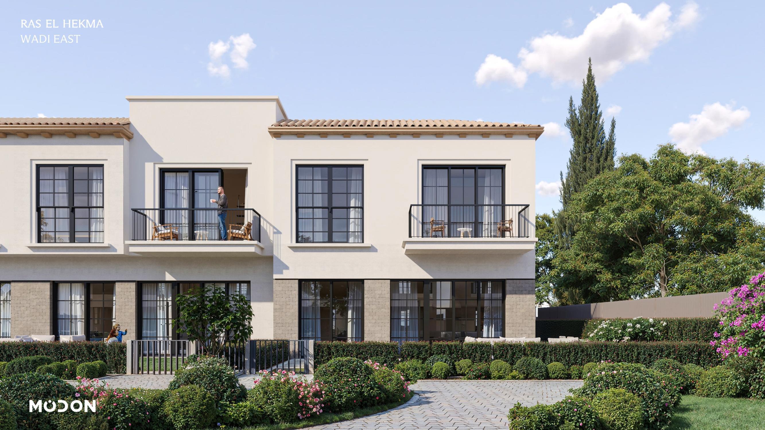 Town House, 4 BR in Wadi East - Ras El Hekma