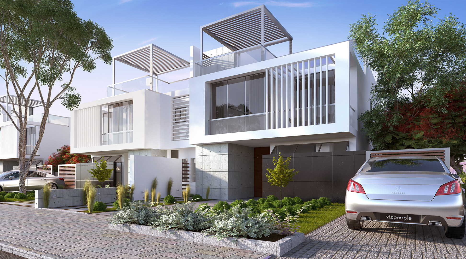 4-Bedroom Twin House