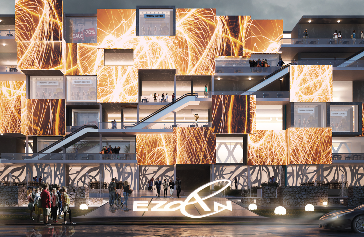 Retail in Ezdan