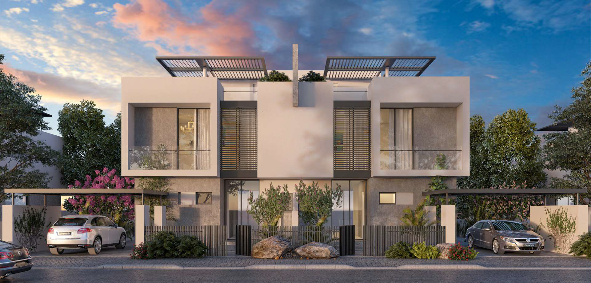 3-Bedroom Twin House