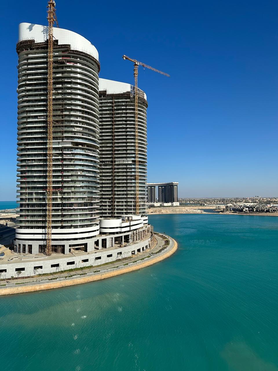 شقة في نورث إيدج العلمين الجديدة — RE-21386