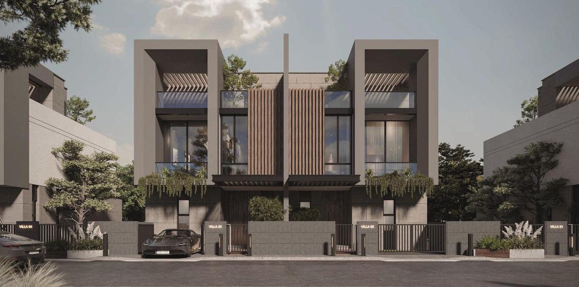 3-Bedroom Twin House