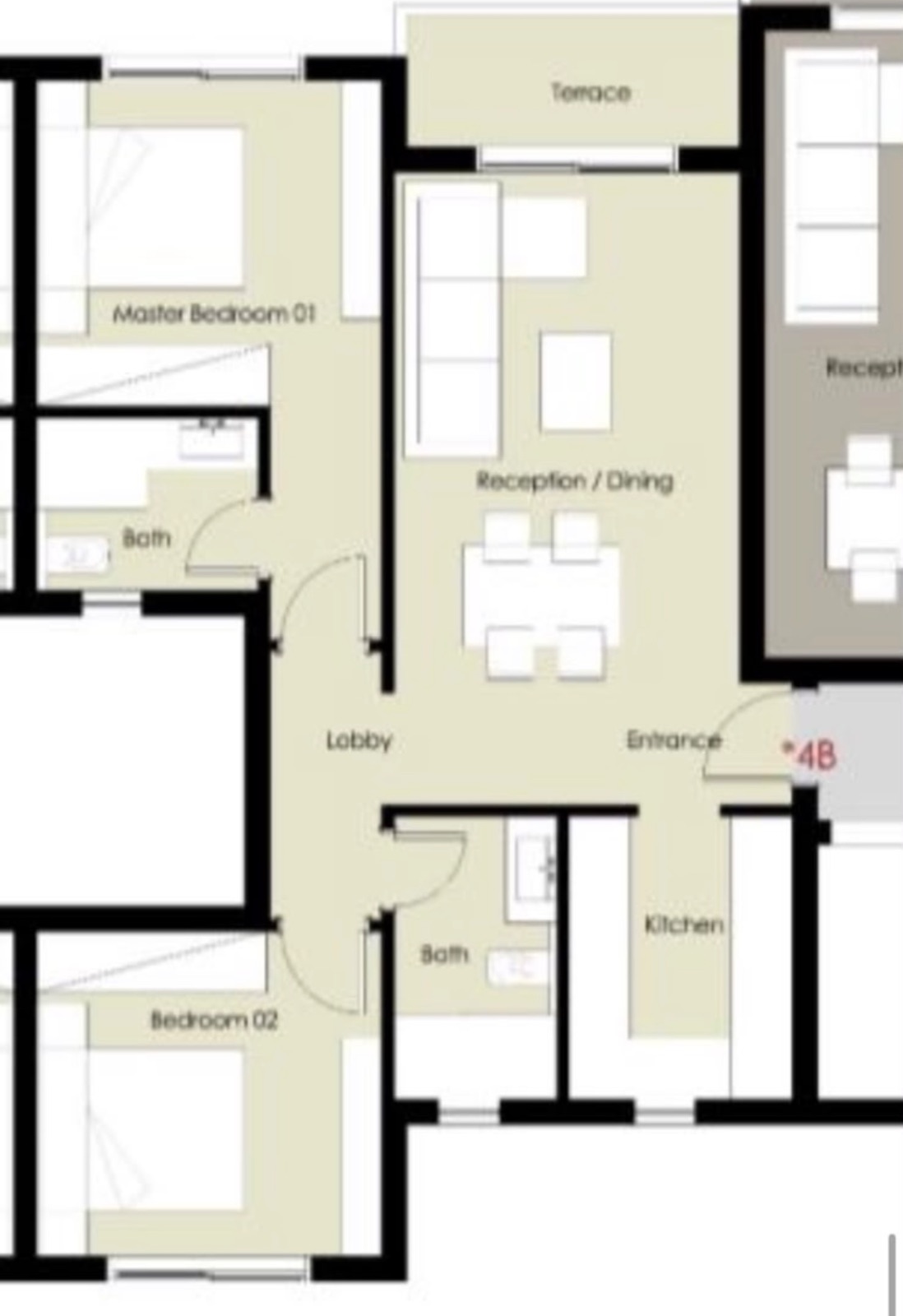 2-Bedroom Apartment