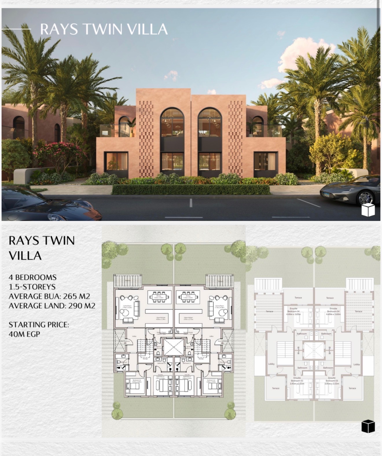 4-Bedroom Twin House