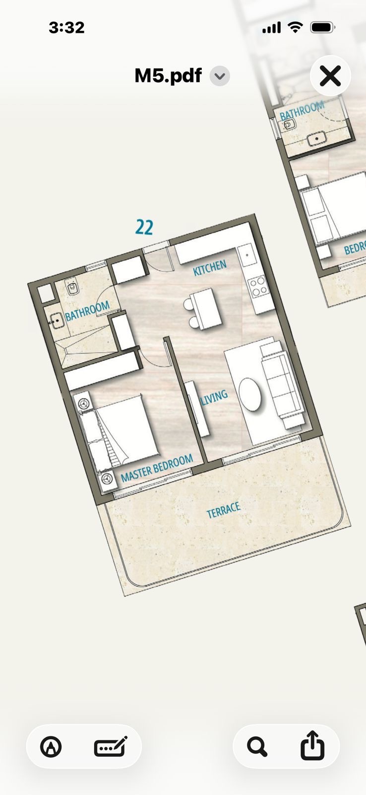 1-Bedroom Apartment