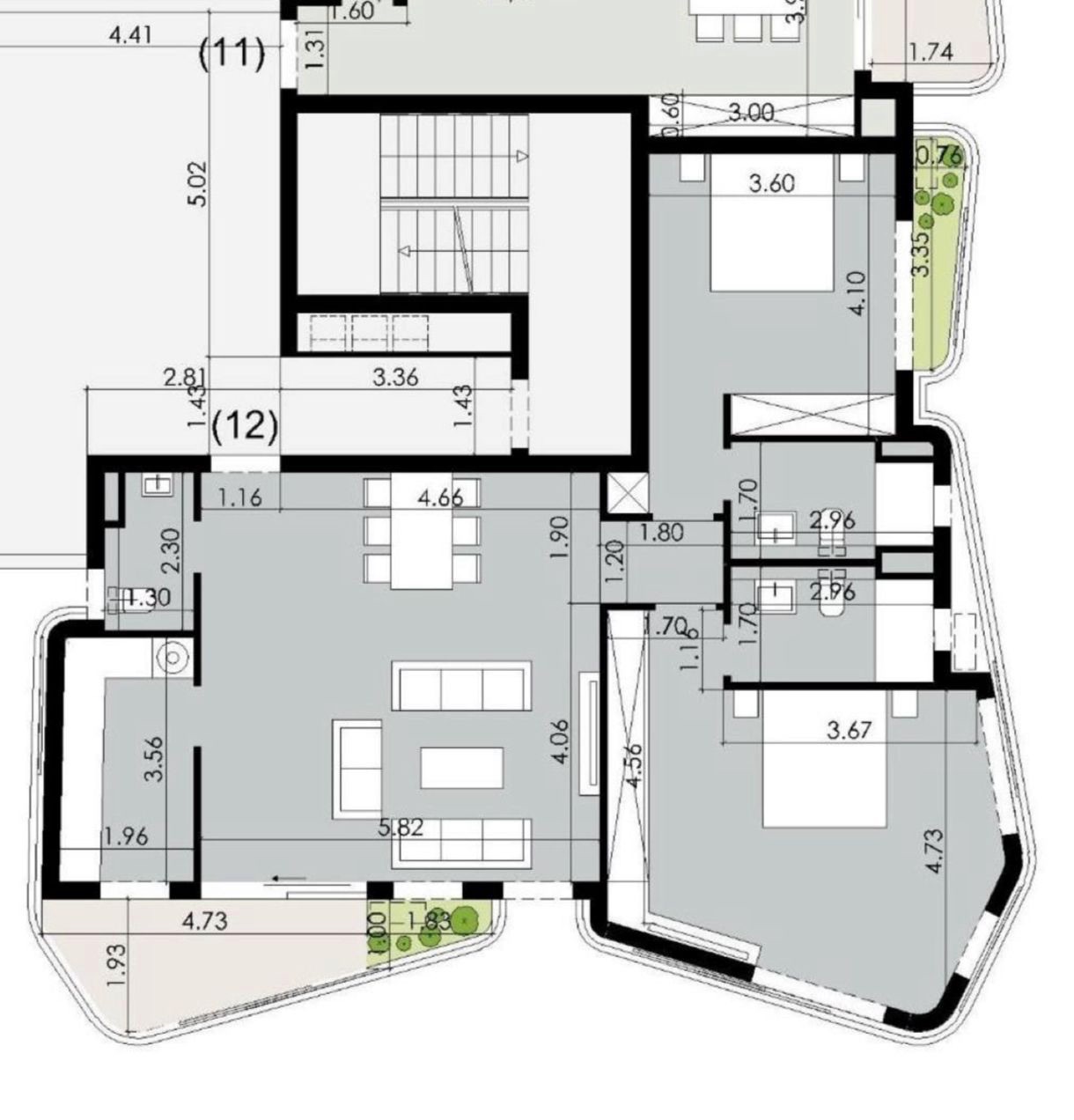 2-Bedroom Apartment