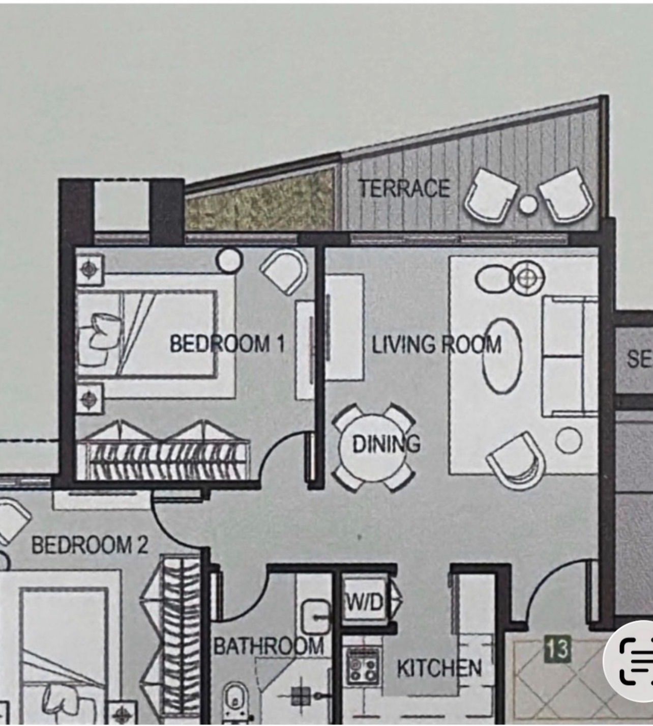 2-Bedroom Apartment