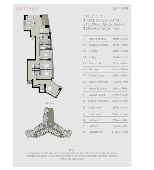 3-Bedroom Apartment
