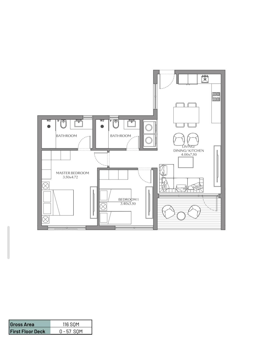 2-Bedroom Chalet
